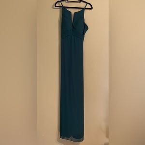 Dark Green Emerald Bridesmaid/Prom Dress